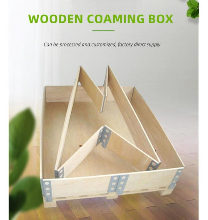 High Quality Wooden Packing Box Is Used for Electronic and Mechanical Packaging, Which Is Convenient for Transportation