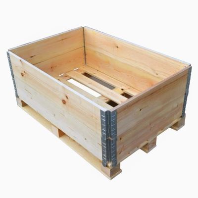 Goede prijs Opbergruimte Houten palletkisten 4weg palletplank Stapelbare kratten Hout online