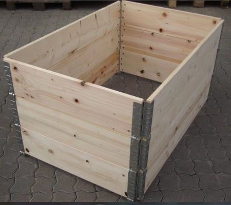 Goede prijs Gepersonaliseerd logo Houten pallet kratten Stapelbare houten kratten Gevaarlijke goederen Verpakking online