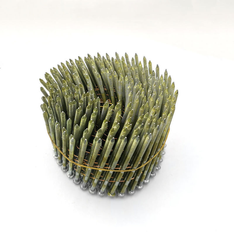 1/4 draadnagel gegalvaniseerd spoelnagel 0,099 & Prime Painted Palet Coil Nagel