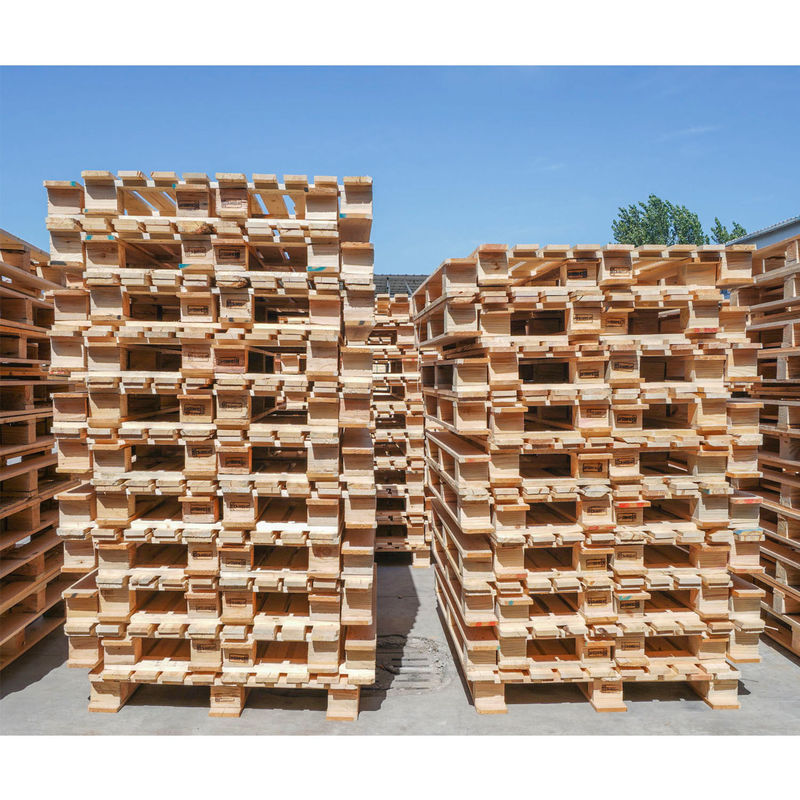 4 Way 2 Way Houten pallets Vier Way Houten pallet voor het vervoer van goederen