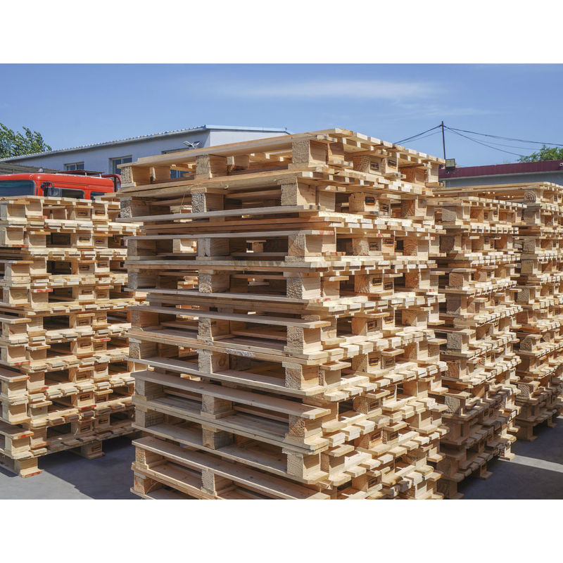 4 Way 2 Way Houten pallets Vier Way Houten pallet voor het vervoer van goederen