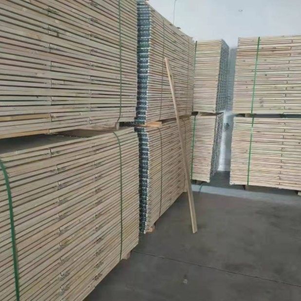 Vierzijdige gefumineerde houten pallet Europese houten pallet Grootte 1200 * 800 * 144