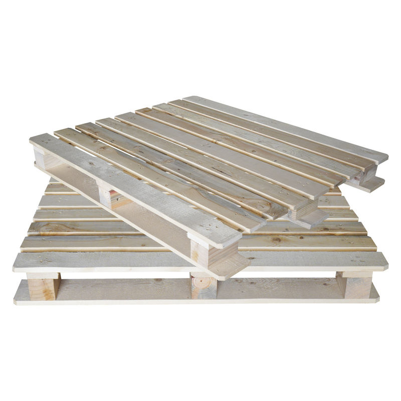 Vierzijdige gefumineerde houten pallet Europese houten pallet Grootte 1200 * 800 * 144