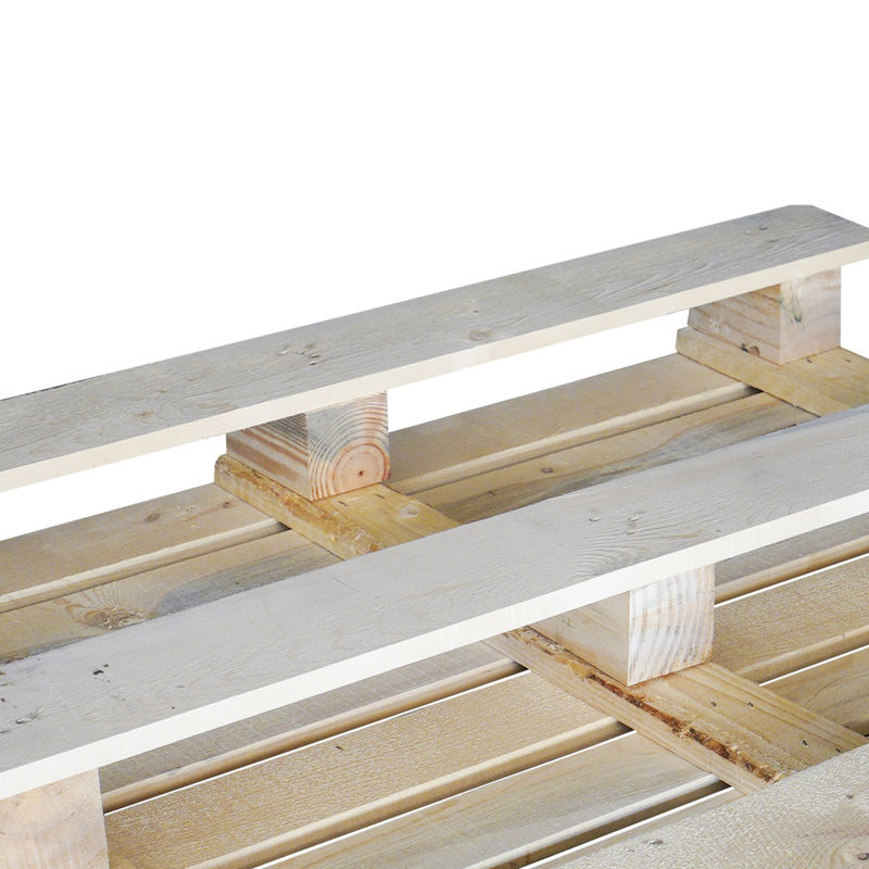 Vierzijdige gefumineerde houten pallet Europese houten pallet Grootte 1200 * 800 * 144