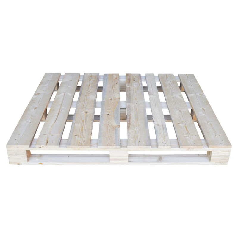 Vierzijdige Europese houten palletgrootte vork omzet gerecycleerde houten pallets