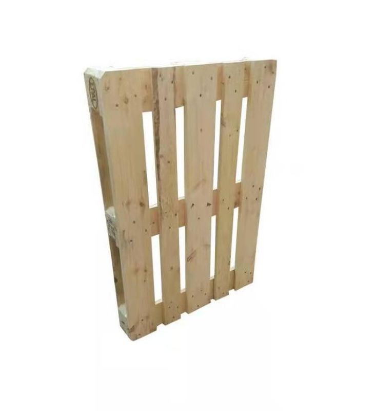 Logistiek opslag Ispm warmtebehandelde pallets Vier kanten in vork Houten euro pallets