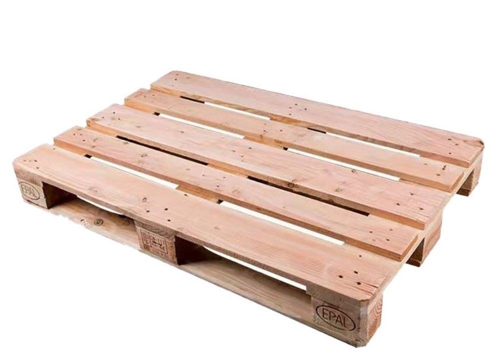 Logistiek opslag Ispm warmtebehandelde pallets Vier kanten in vork Houten euro pallets