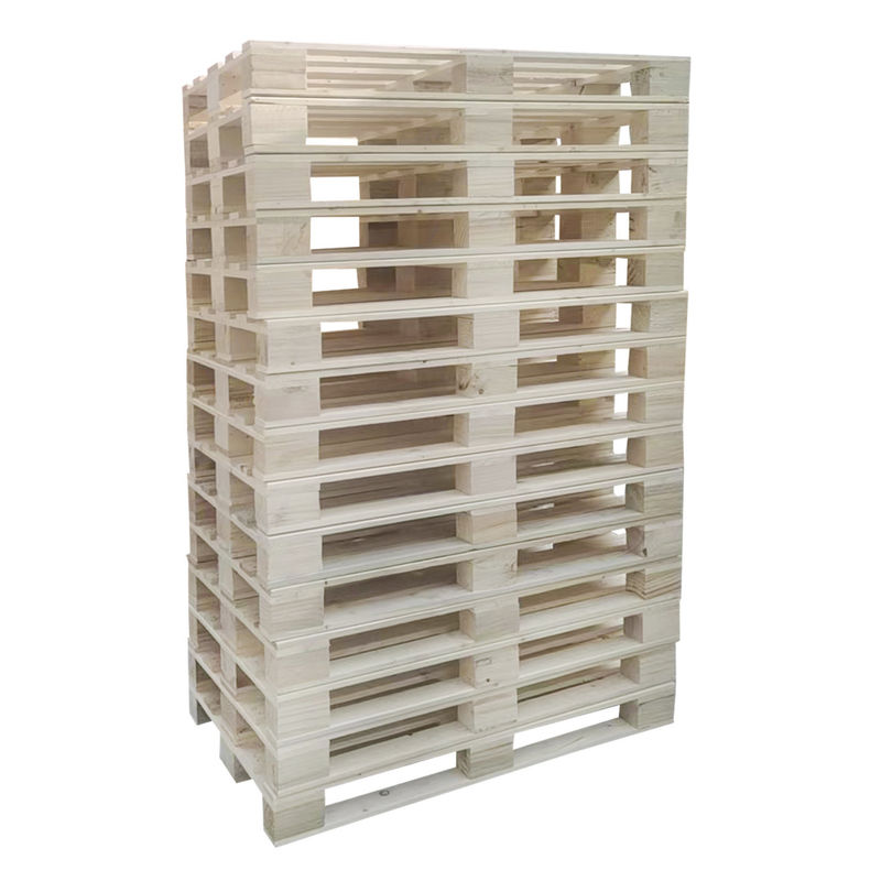 4weg blok pallet versterkt duurzaam warmtebehandeld houten pallet