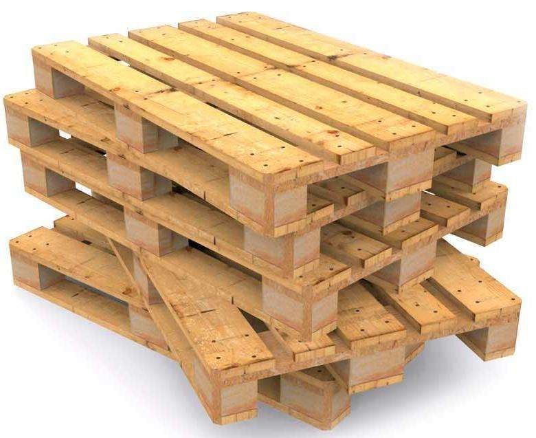 Europa Epal Decoratieve houten pallets 1200X1000 Pine Epal Hout Palet Cargo