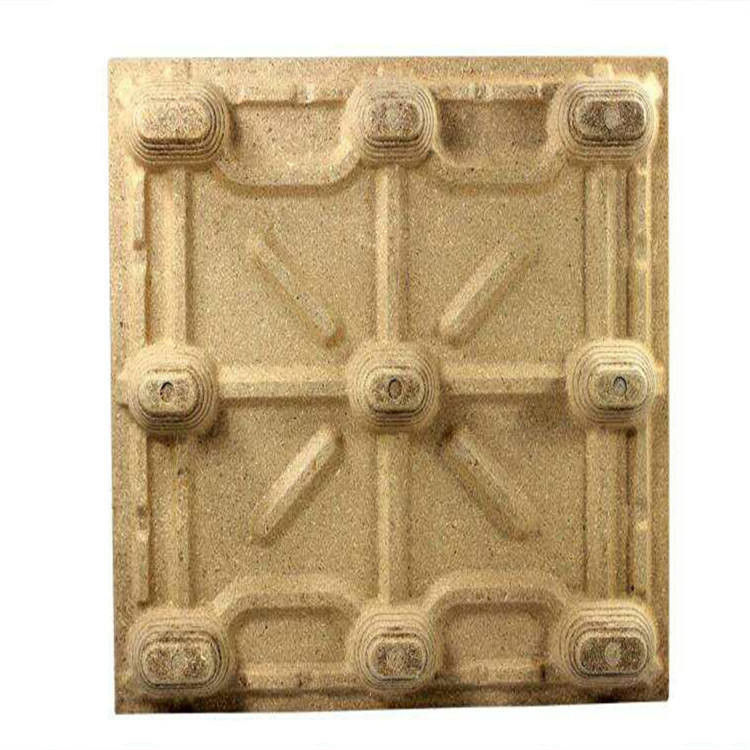 Fumigatie Vrije pers Houten pallet Euro grootte Compressor pallet Gemaakt palletbak