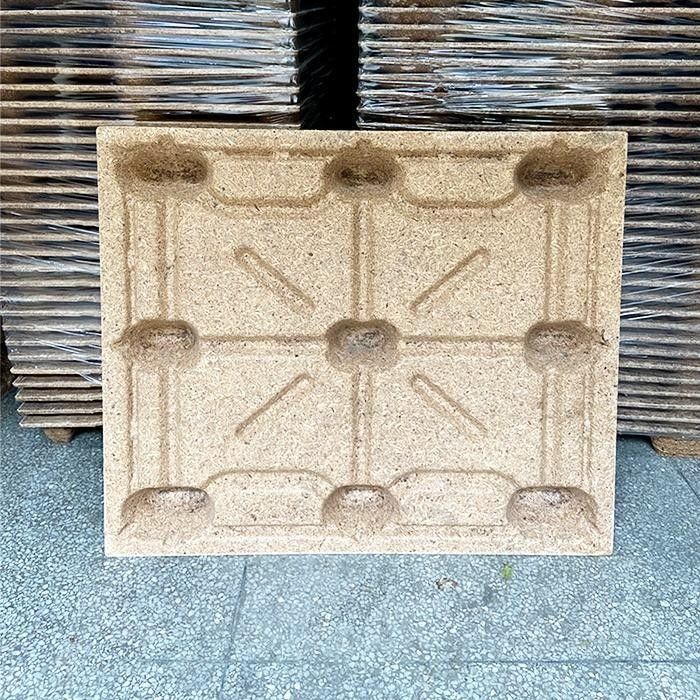 Fumigatie Vrije pers Houten pallet Euro grootte Compressor pallet Gemaakt palletbak