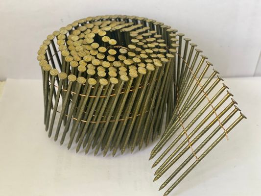 Goede prijs Geel gegalvaniseerde spoel spijkers voor pallet hout constructie online