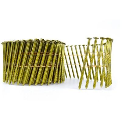 Goede prijs 15 graden gegalvaniseerde spoel nagel glad gedraaide schroef spiraal schakel 3 4 spoel daknagels online