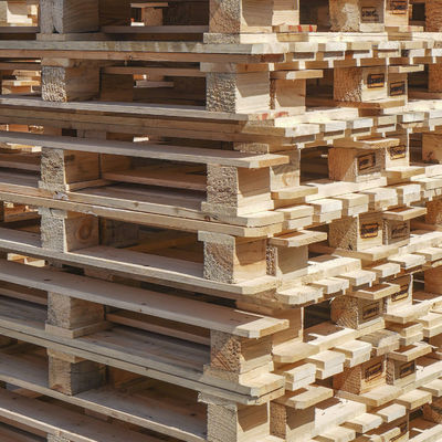Goede prijs Gratis ontlasting Ht Houten pallet Zwaar werk 4weg blokpallet online