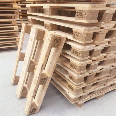 Goede prijs Houten pallets voor zware vrachtvervoer Economisch 4 Way Houten pallet Duurzaam magazijn online