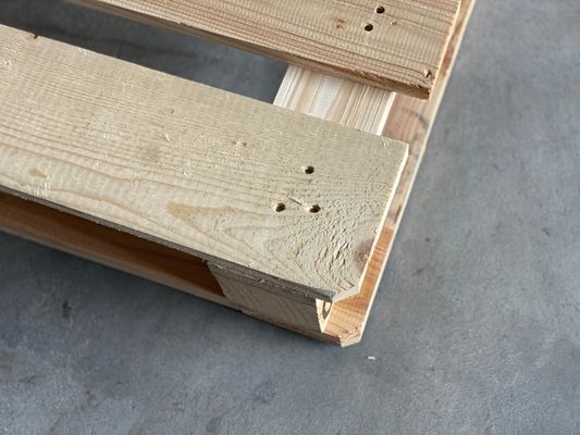 Goede prijs 4 Way Houten Verzendpalletten Logistiek Euro-standaard Compressed Wood Pallet online