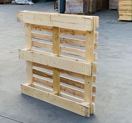 Goede prijs ISO9001 Warmtebehandelde houten pallets 1200 x 1000 mm Houten euro pallets online