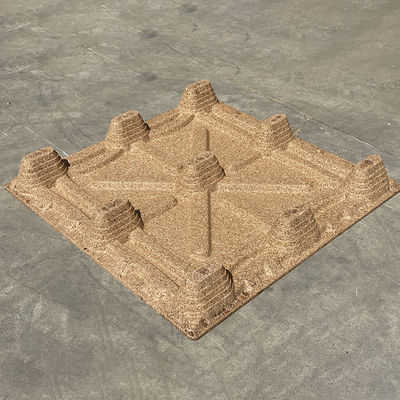 Goede prijs Fabriek Export Fumigatie Vrije gevormde pallet Samengedrukt houtsnipspallet online